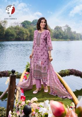 Anju fabrics preety petals vol 2 wholesale ladies ctops and kurties in ludhiana